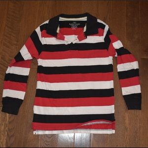 LS collard boys shirt